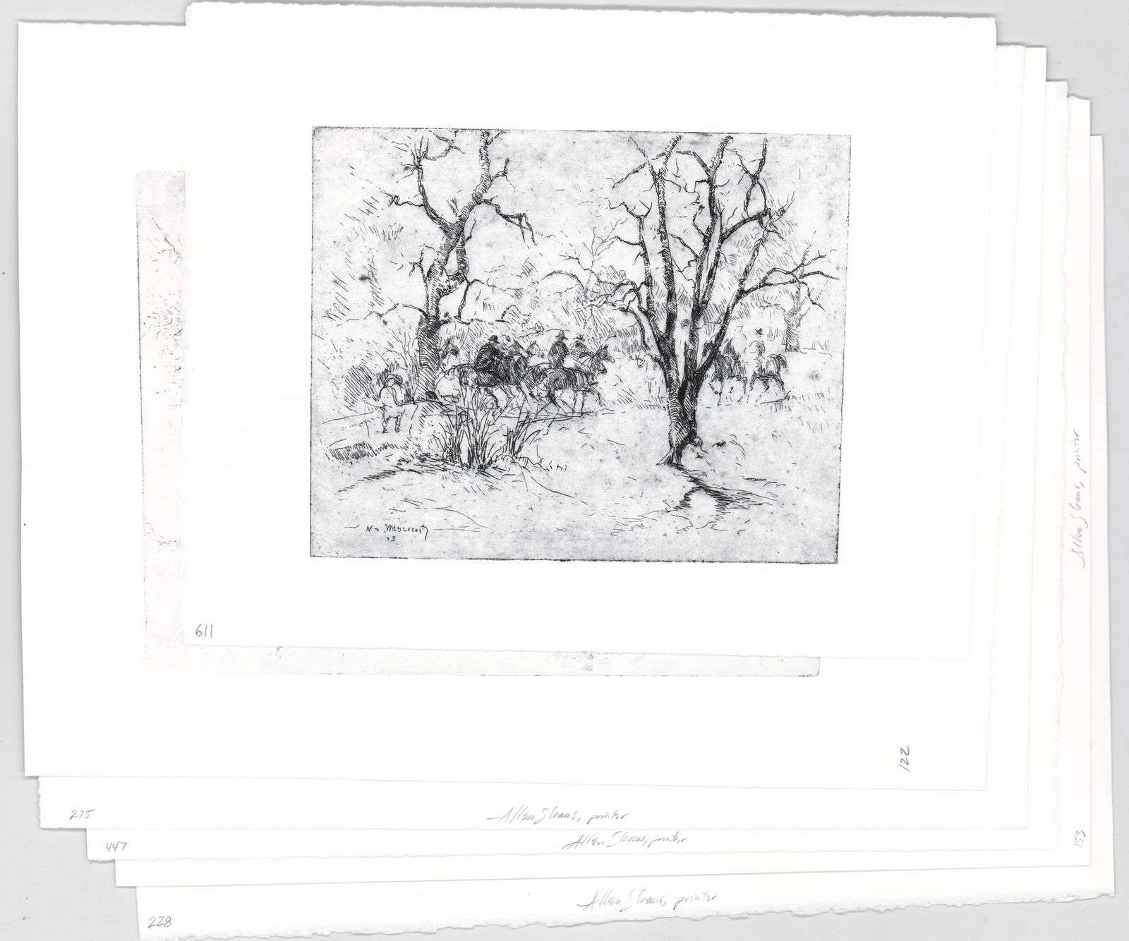 William Meyerowitz (6) Etchings [Allen Sloane] (1 of 7)