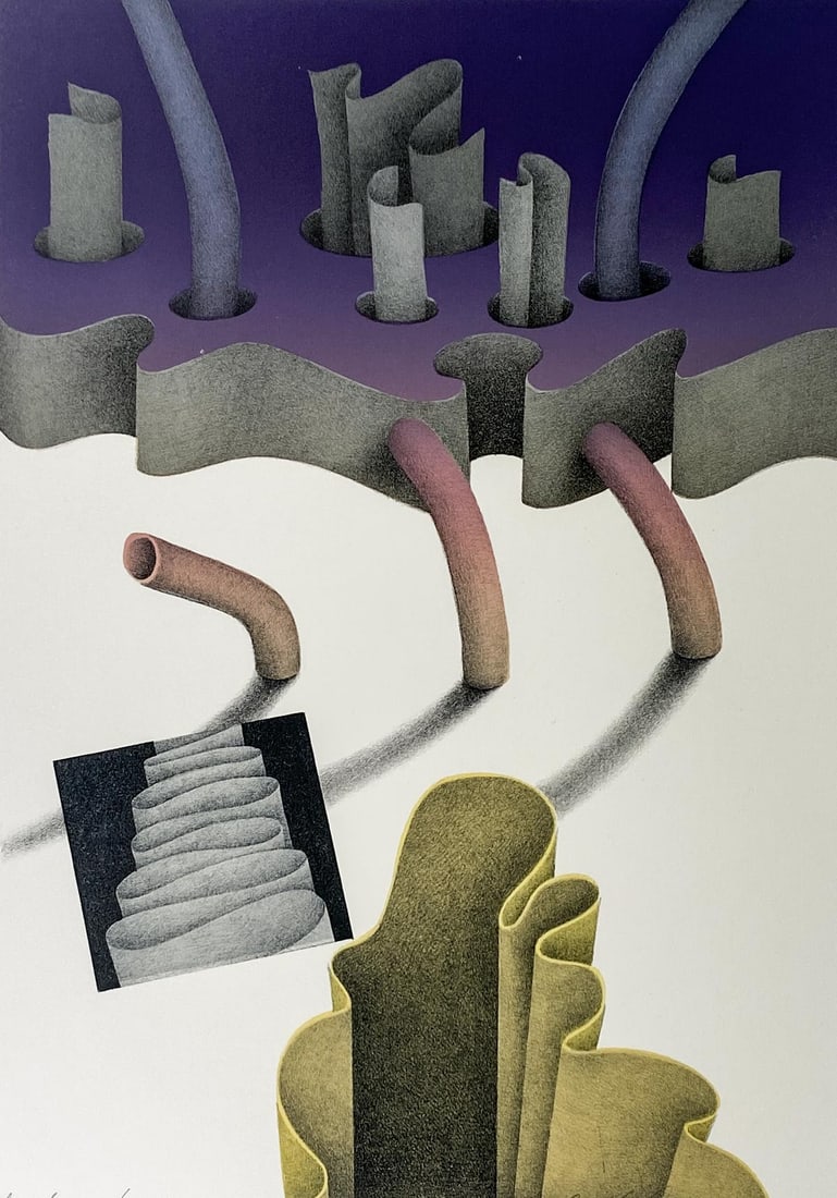 C. David Thomas Print SIGNED AP (1 of 5)