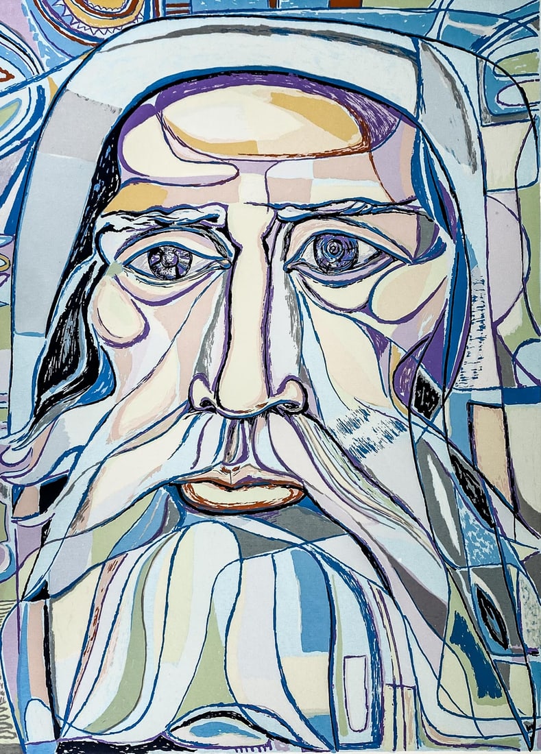 Irving Amen Serigraph SIGNED AP [Moses] (1 of 5)