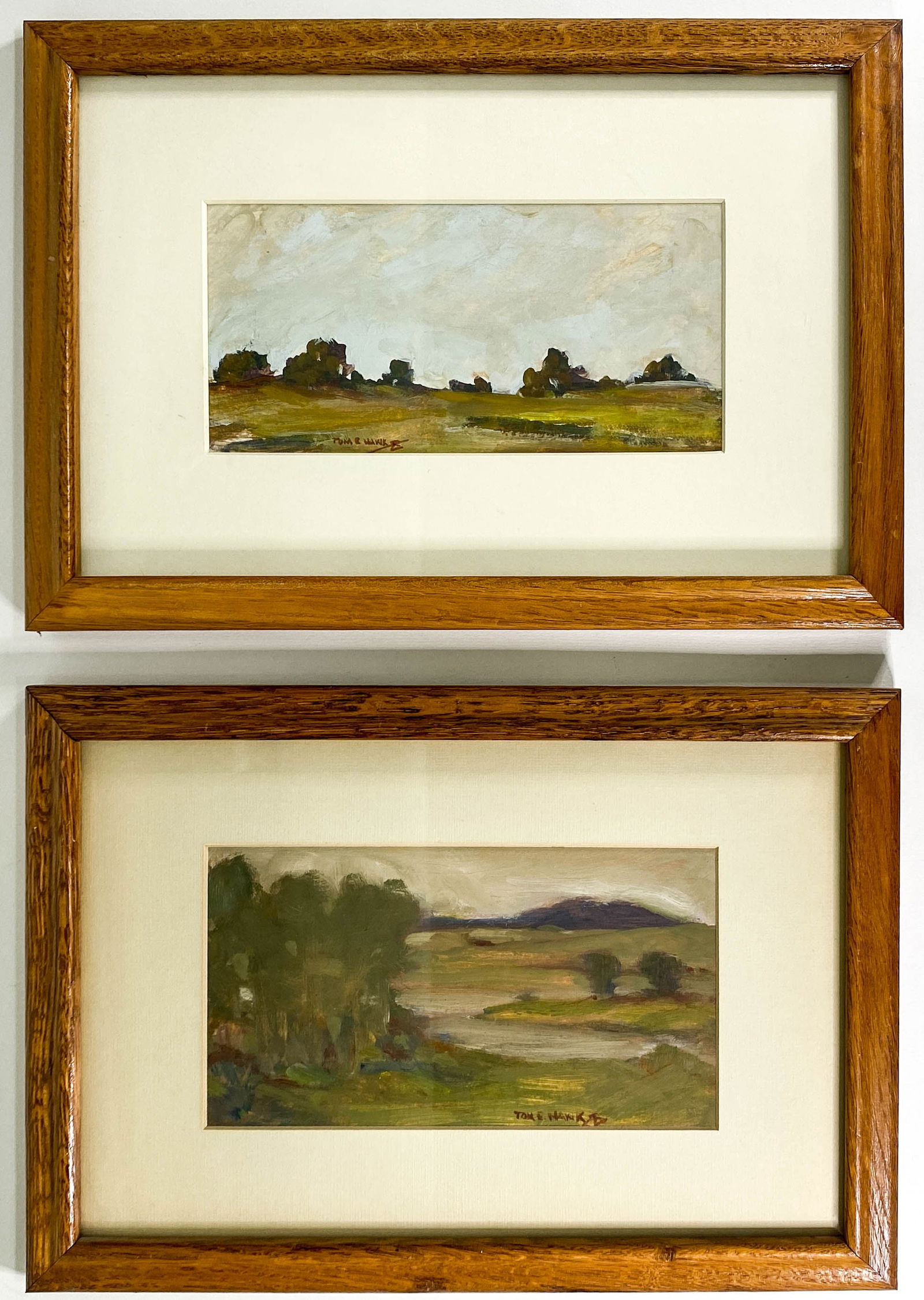 Robert Marquis (2) Oil Paintings, Tom E. Hawk (1 of 12)