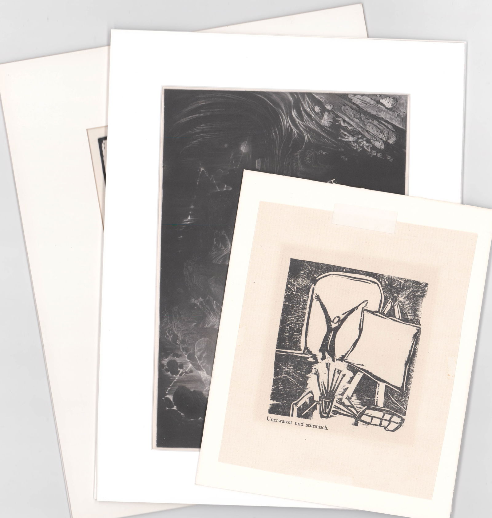 Prints (3) [John Martin, The Deluge 1839] (1 of 7)