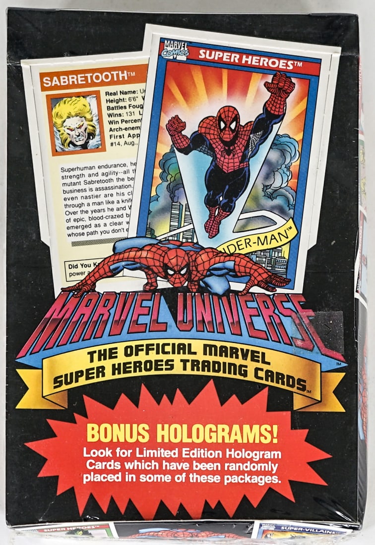1990 Marvel Universe Trading Cards Factory Sealed (1 of 6)