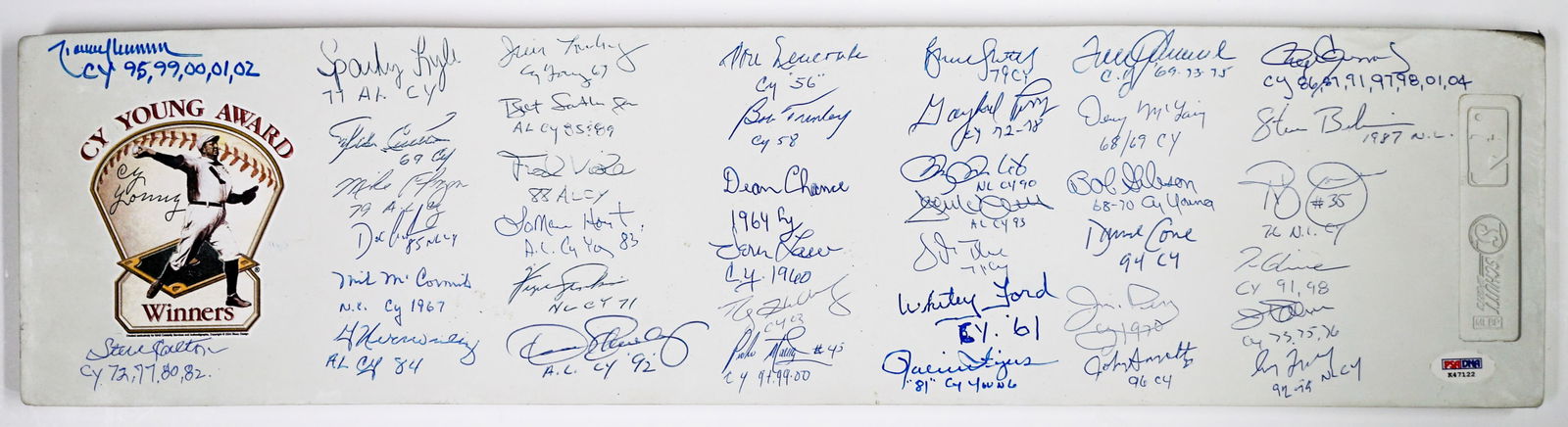 CY YOUNG AWARD WINNERS Signed PSA/DNA (1 of 7)