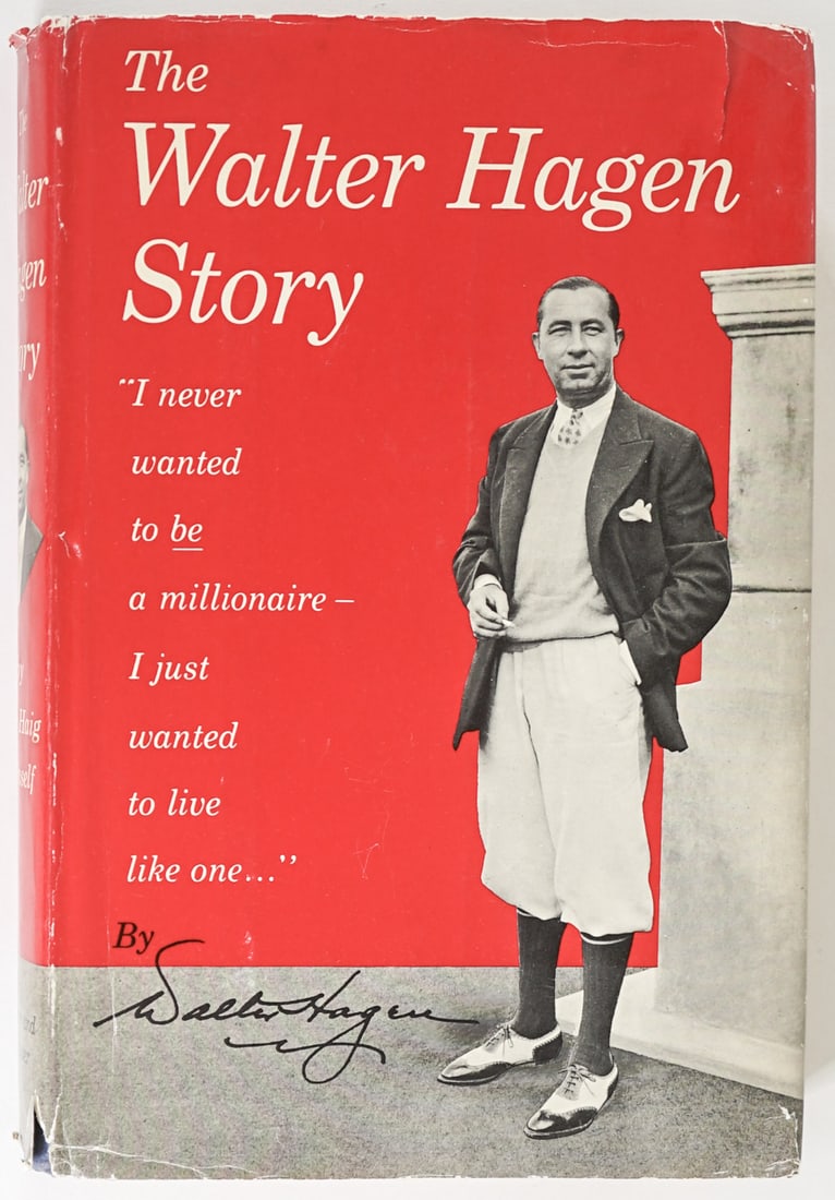 The Walter Hagen Story AUTOGRAPHED HC Book (1 of 7)