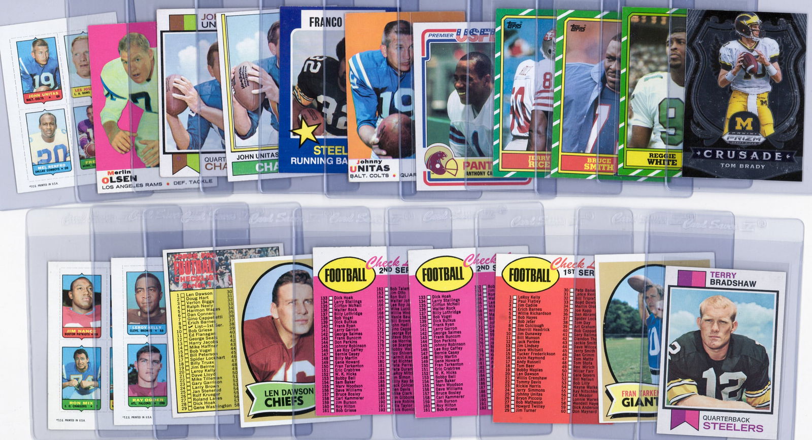 (20) Assorted Vintage Football Cards (1 of 5)