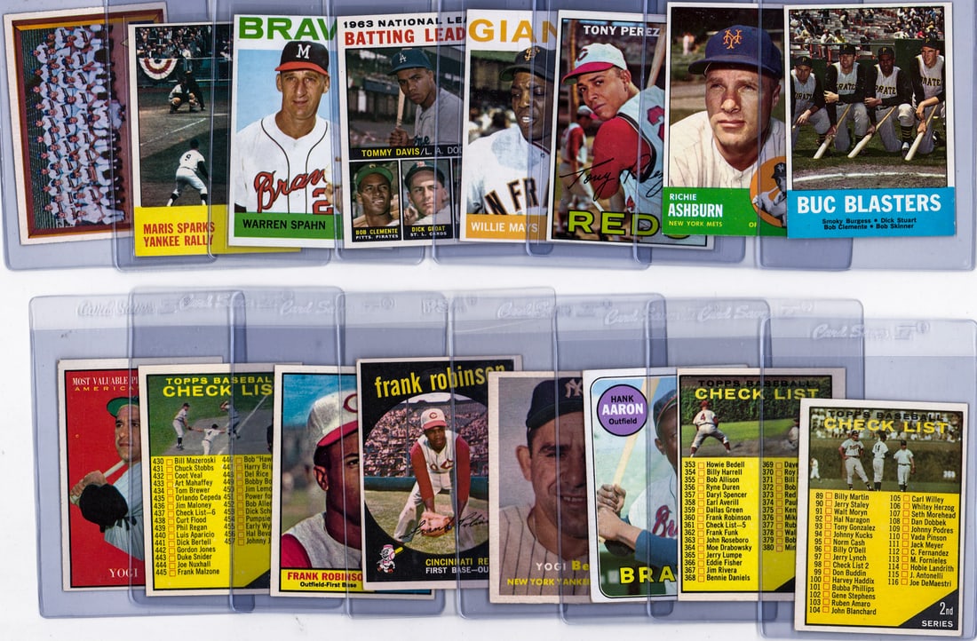 (16) Vintage Baseball Cards (1 of 5)