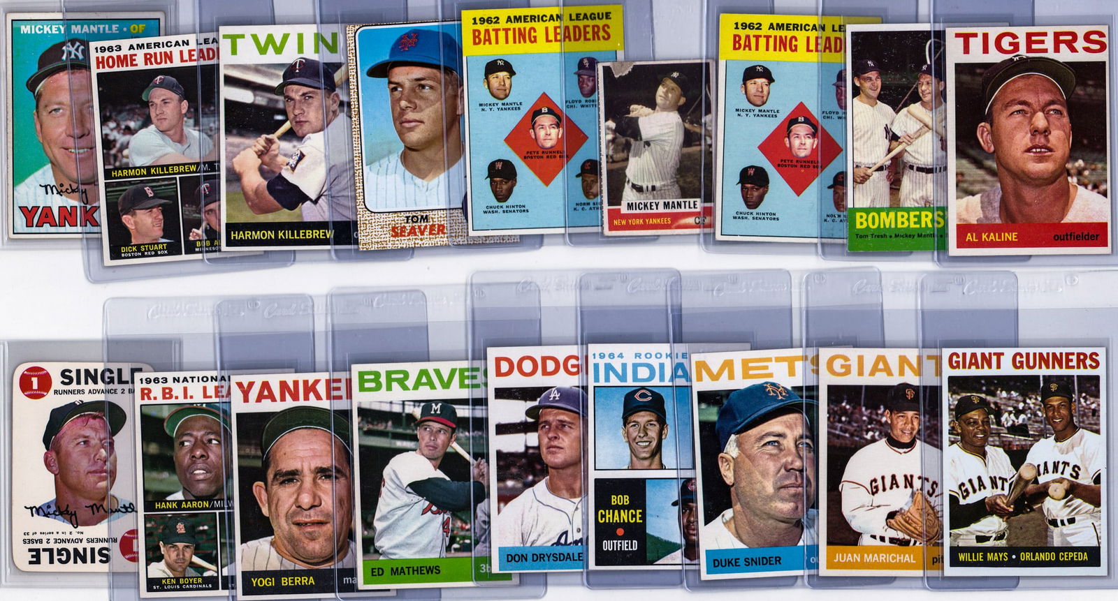 (18) Vintage Baseball Cards (1 of 5)