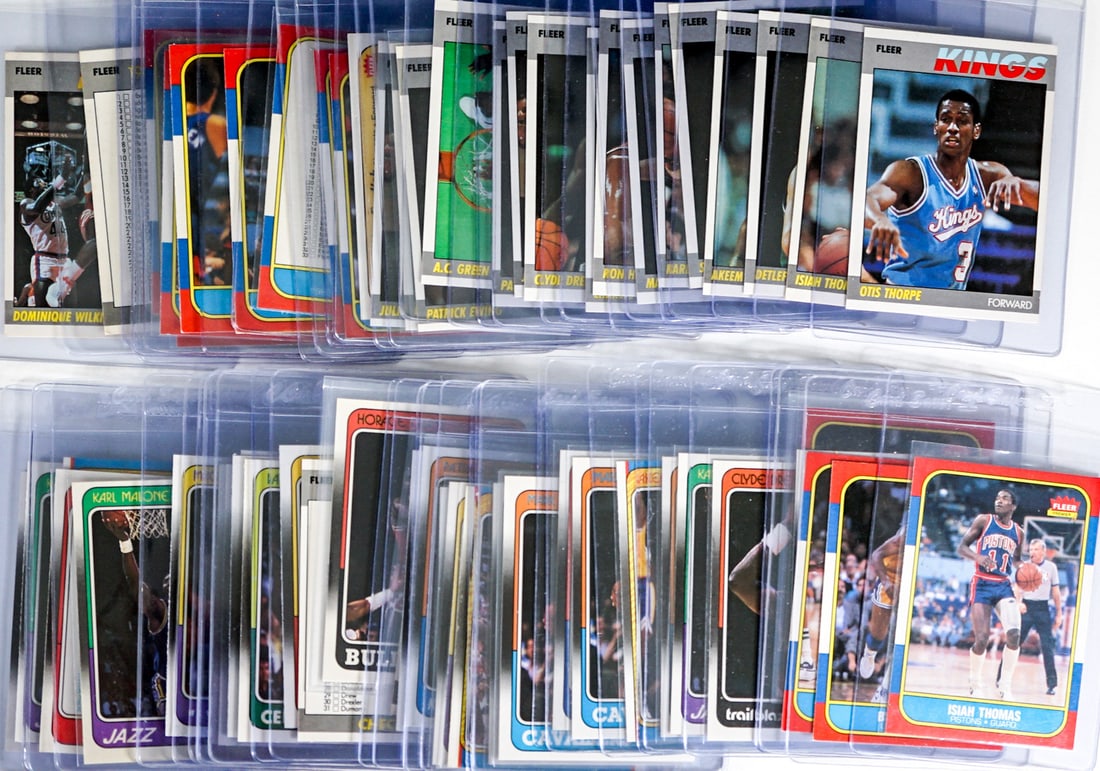 1980's Fleer Basketball Cards (1 of 11)