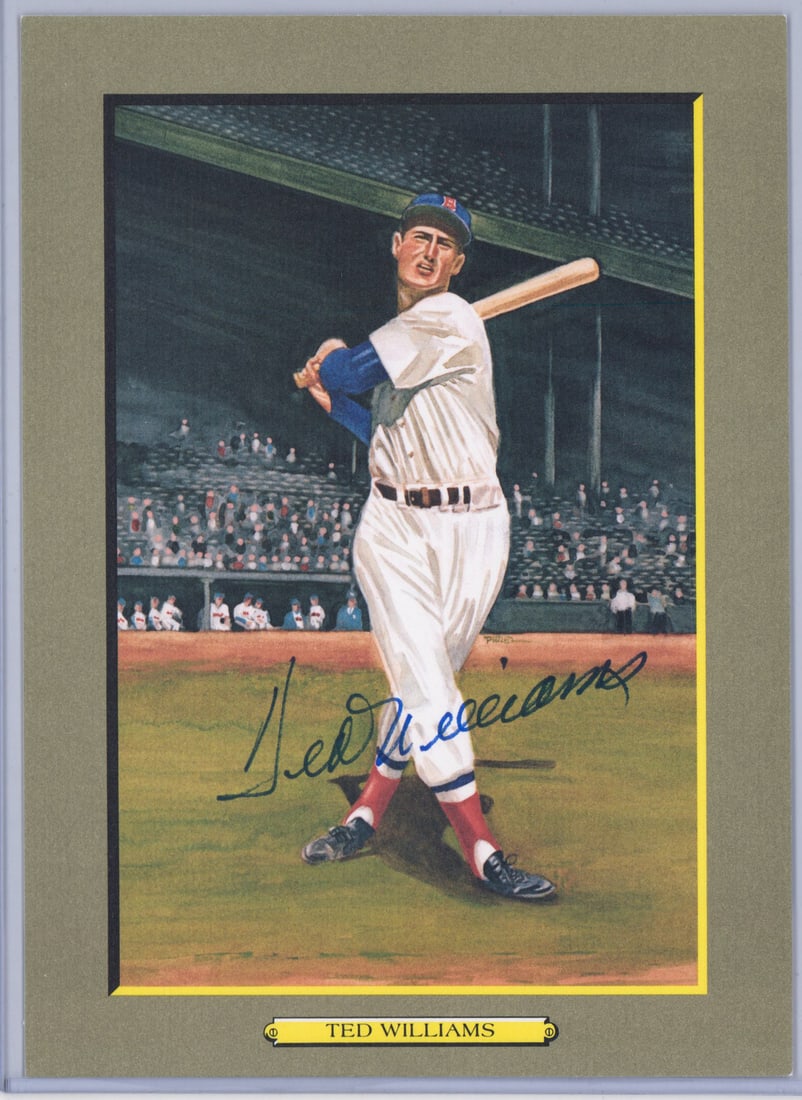 Ted Williams Autographed Perez-Steele BAS LOA (1 of 3)