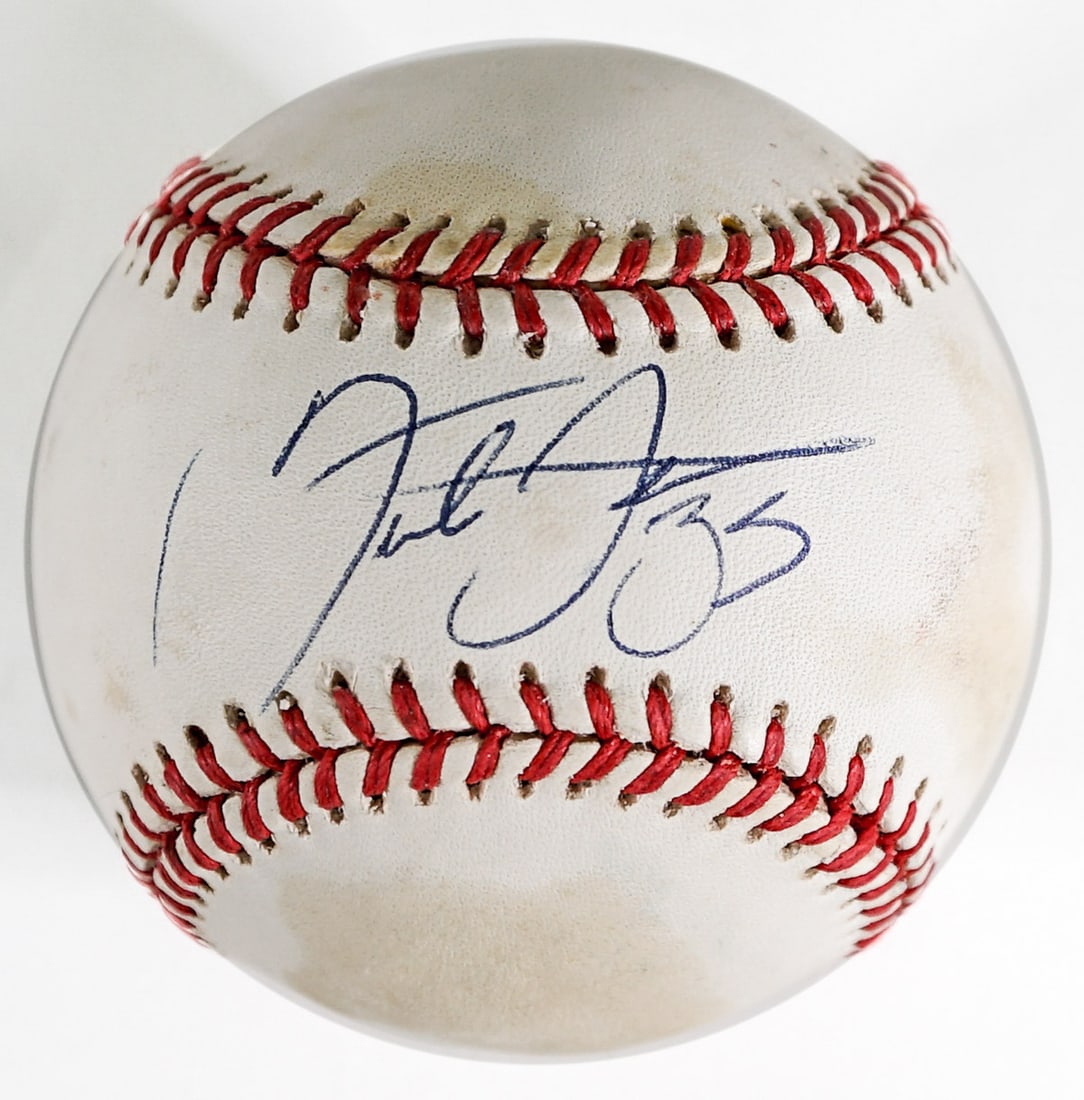 Frank Thomas Autographed ONL Baseball BAS COA (1 of 2)