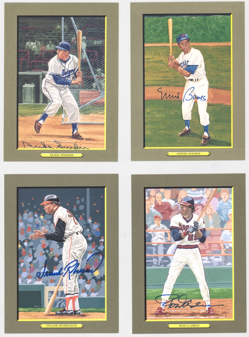 (4) Perez-Steele Autographed Great Moments (1 of 9)