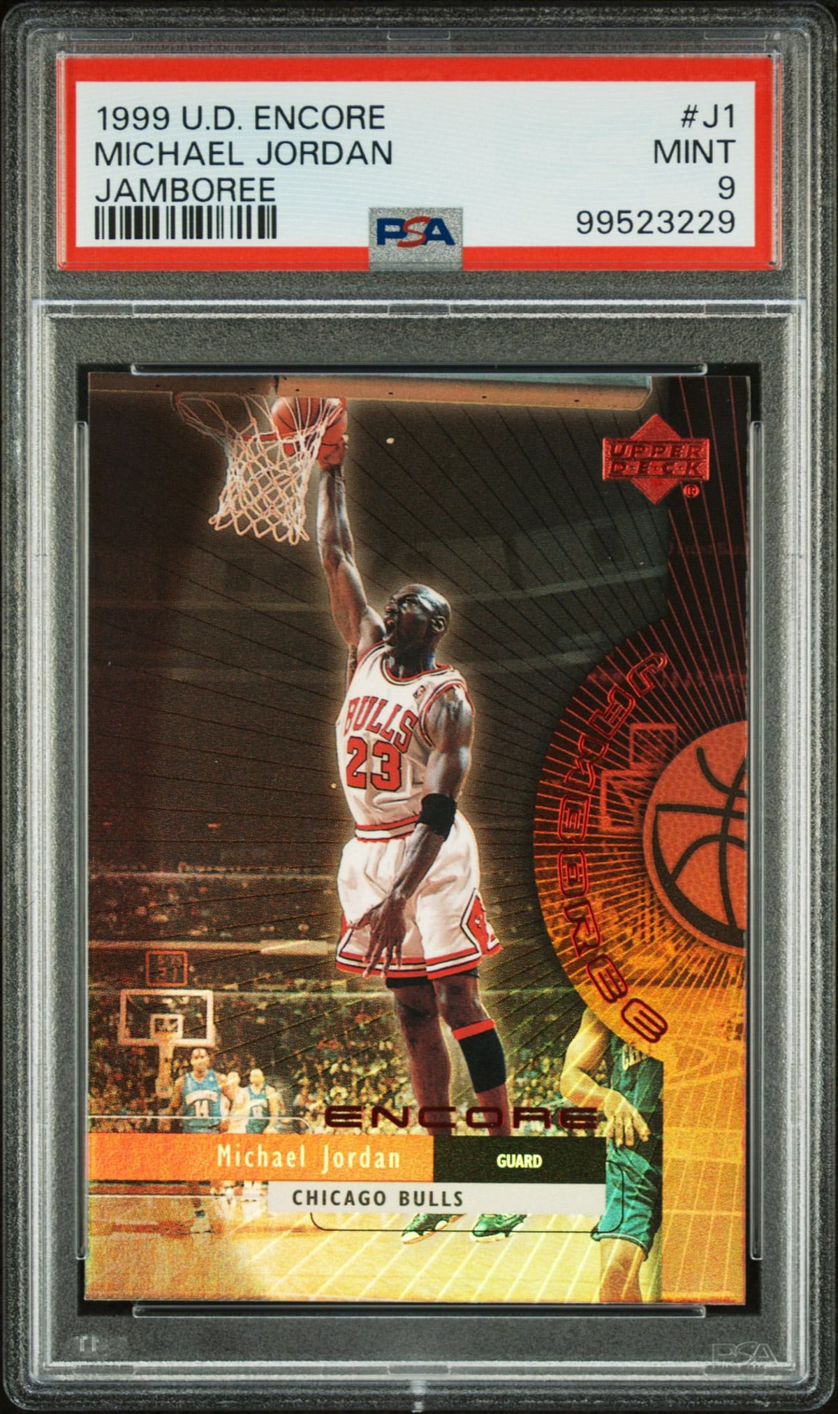 1999 Upper Deck ENCORE Michael Hordan JAMBOREE #J1 (1 of 2)