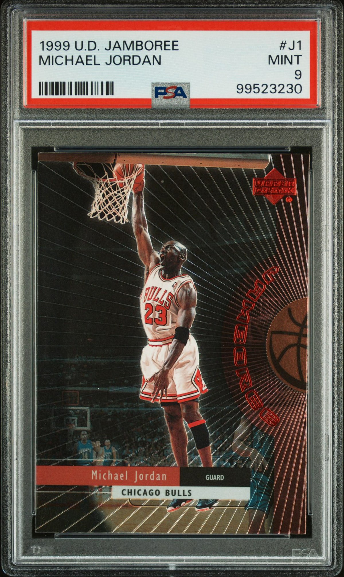 1999 Upper Deck ENCORE Michael Hordan JAMBOREE #J1 (1 of 2)