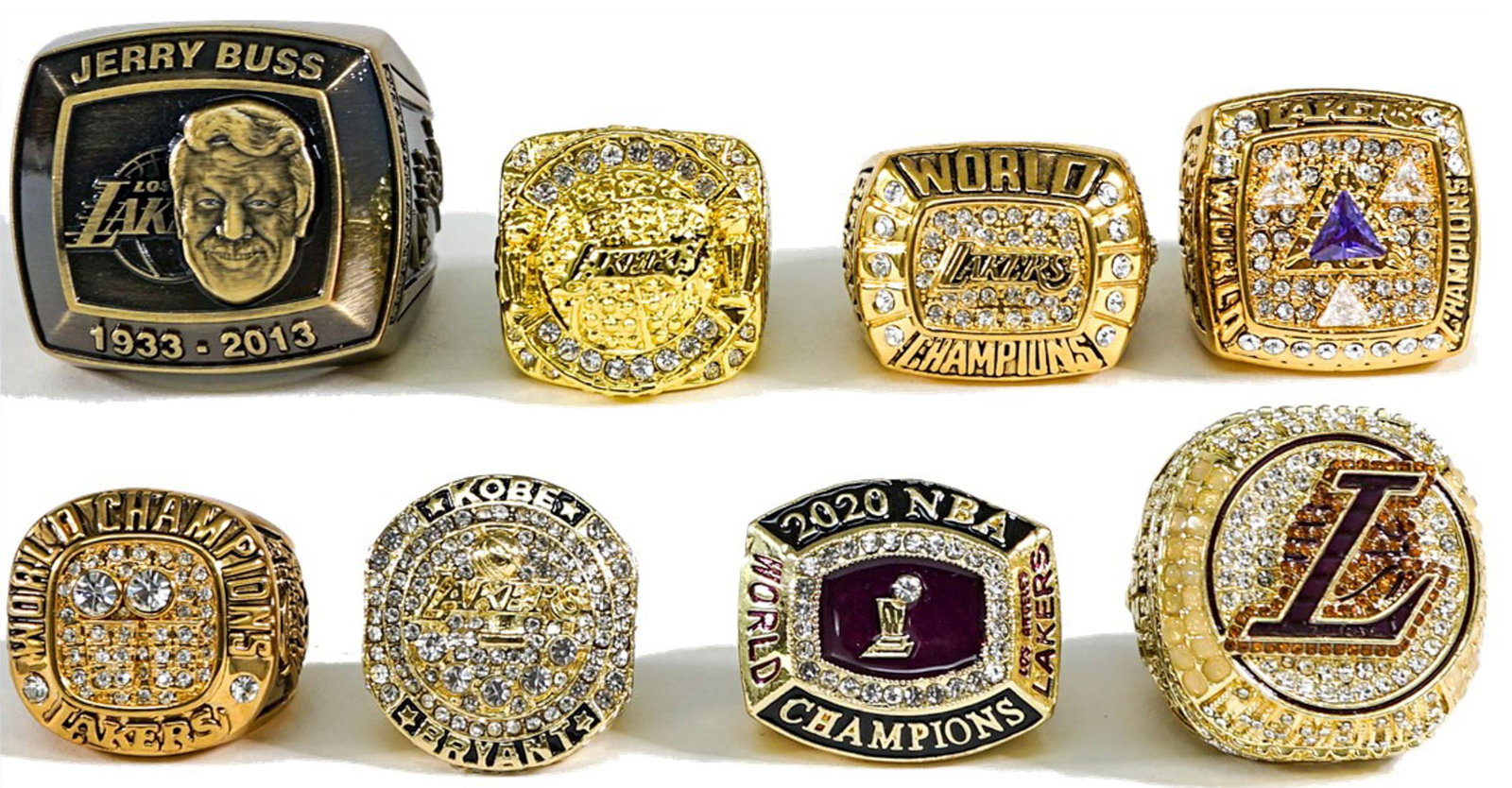Los Angeles Lakers Replica Championship Rings (8) (1 of 9)