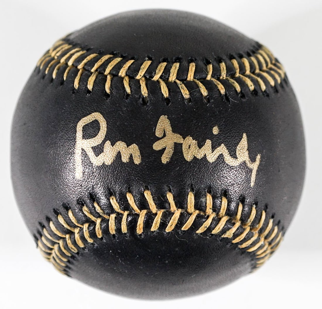 Ron Fairly (d.2019) Single Signed Baseball PSA/DNA (1 of 3)