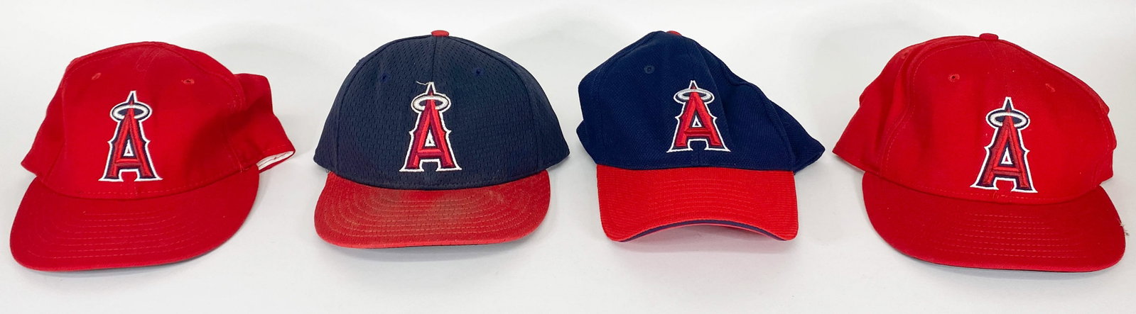 Coach Bill Lachemann Game Worn Angels Caps (4): Coach Bill Lachemann Game Worn Caps (4) All with the number "67" written on cap (2005-2015). Provenance: Estate of William Lachemann. Lachemann had a nine-season minor league catching career, interrup