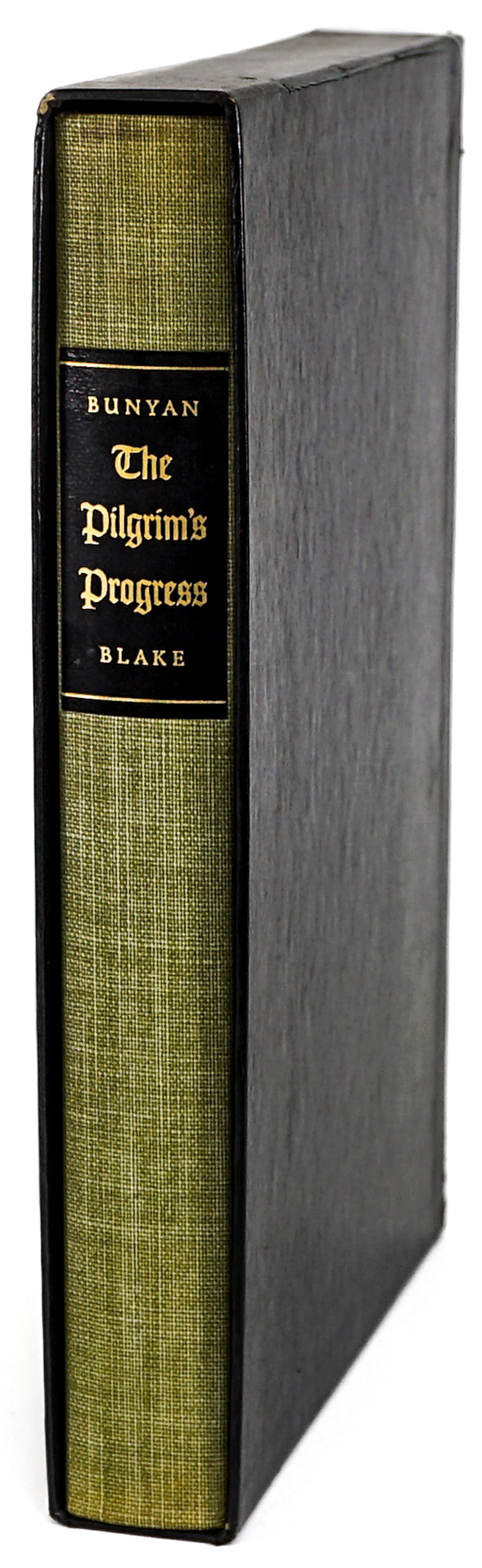Pilgrims Progress, Blake Illustrations, 1941 LTD: "The Pilgrim's Progress" by John Bunyan (1628-1688) with 29 watercolor paintings by William Blake, now printed for the first time." Introduction by Geoffrey Keynes. Printed at the Spiral Press, New Yo