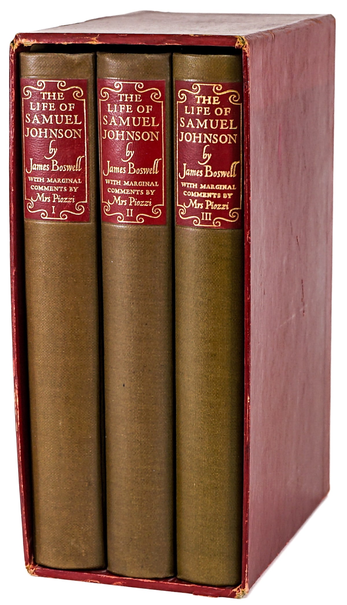 The Life of Samuel Johnson, 1938 - 3 vol Set LTD (1 of 10)