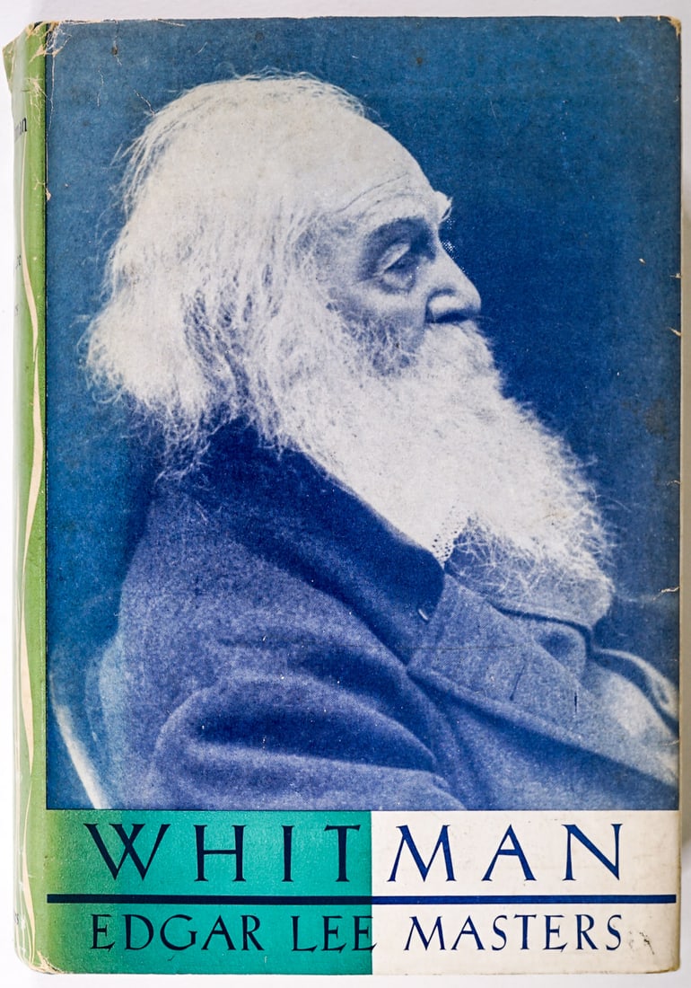 Walt Whitman by Edgar Lee Masters SIGNED ALS (1 of 7)