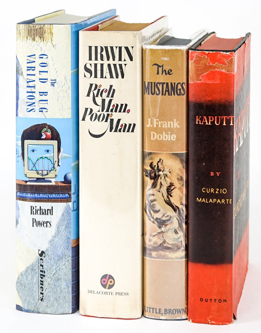 First Edition (4) Books [Richard Powers-Gold Bug] (1 of 13)