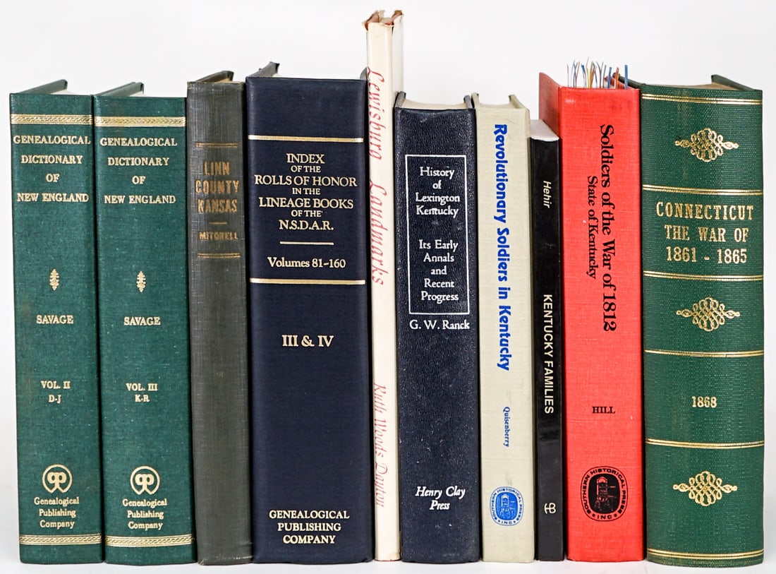 U.S. Eastern States, Genealogy Books (1 of 1)