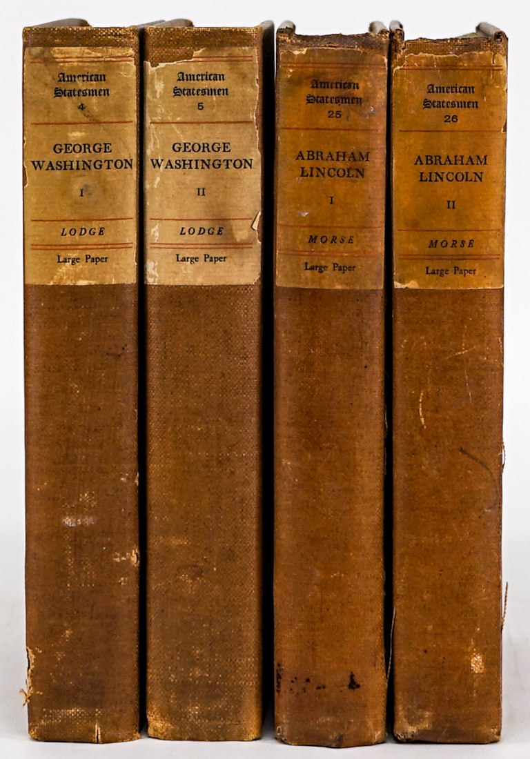 American Statesmen [Washington; Lincoln] LTD 1899 (1 of 11)