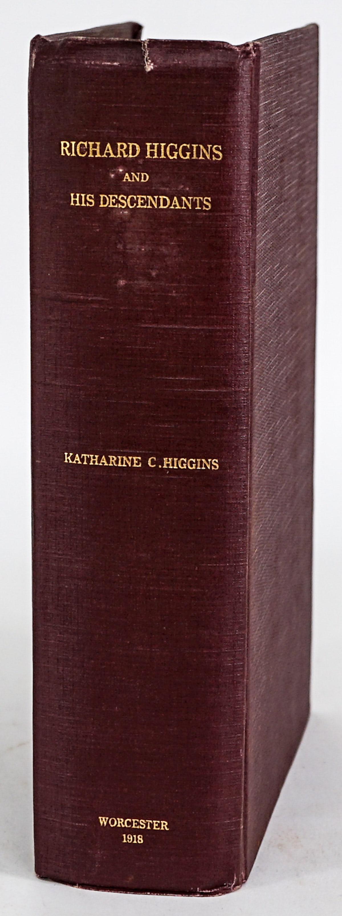 Richard Higgins and His Descendants Mass. 1818 (1 of 4)