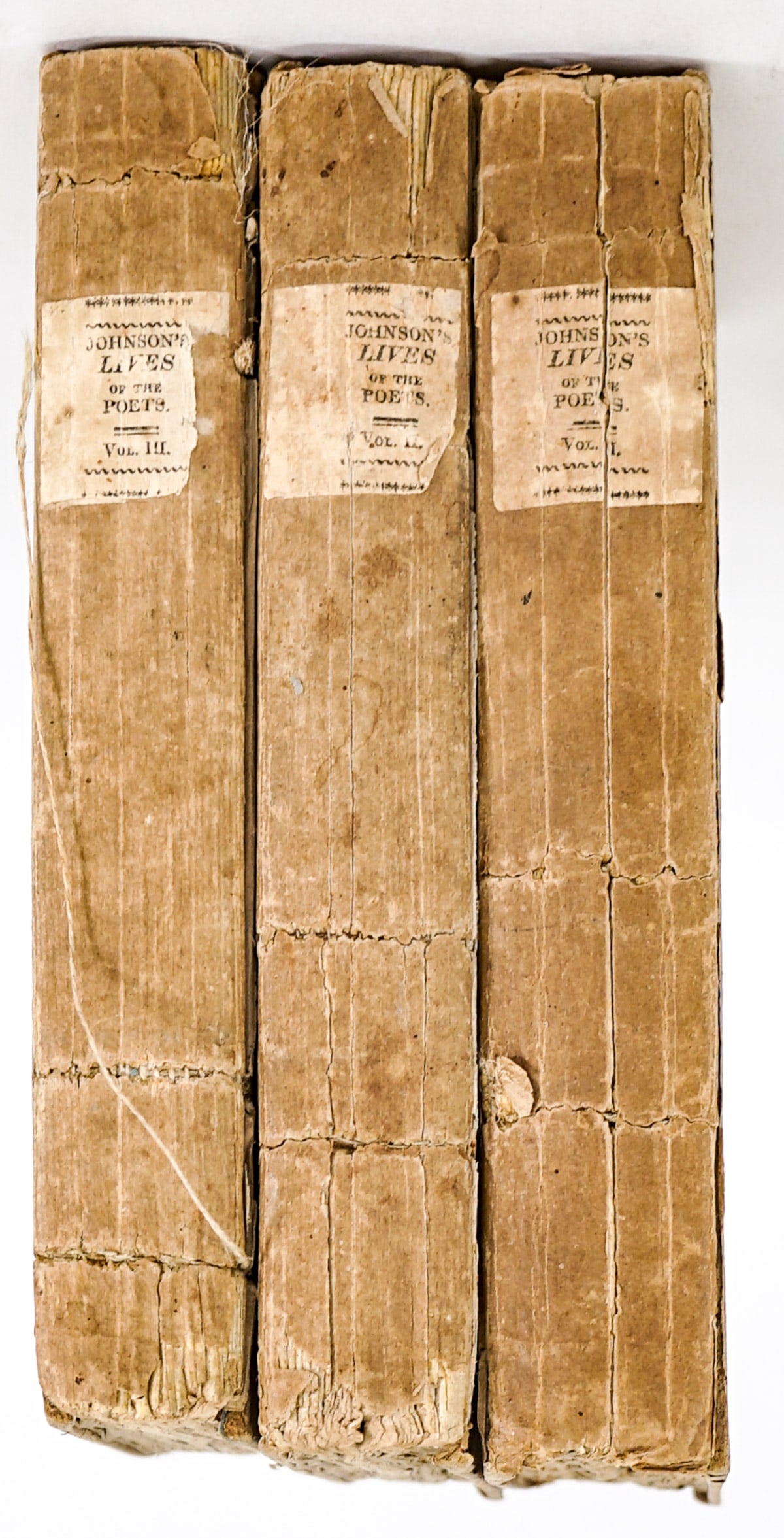 The Lives of the Most Eminent English Poets 3V (1 of 6)