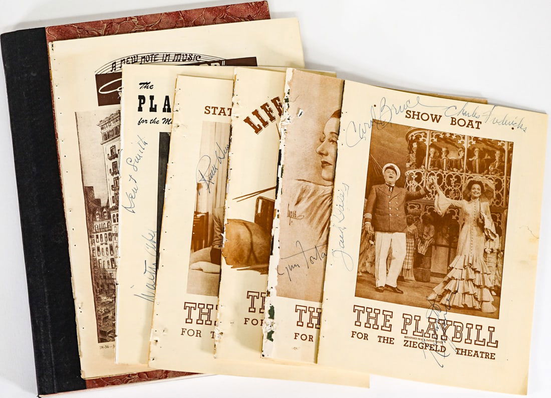 New York Theatre Programs (1 of 6)