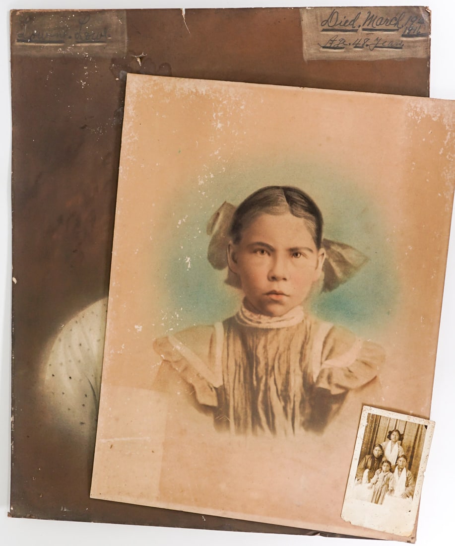Native American Antique Hand-Colored Photos (1 of 8)