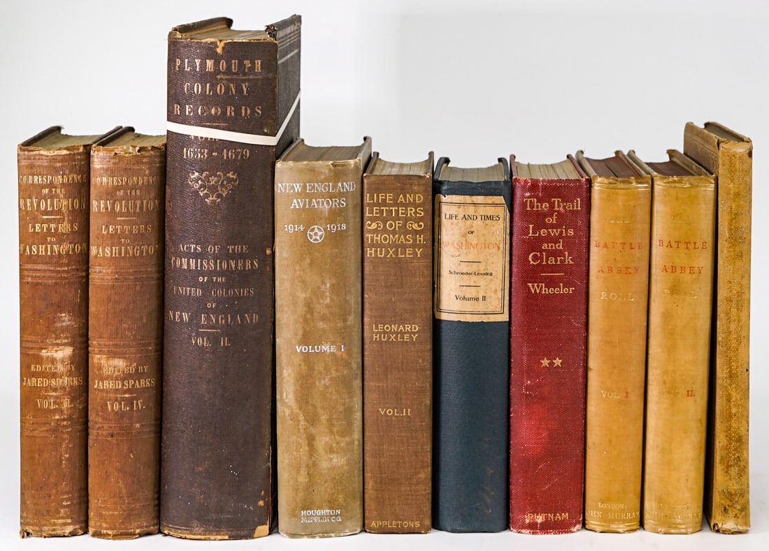 George Washington, Lincoln, Americana Books (1 of 3)