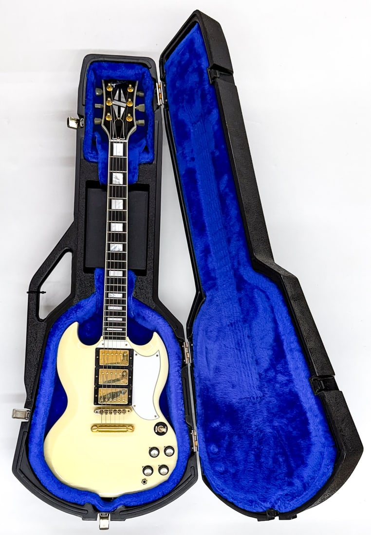 Gibson Les Paul 1987 Aged White Electric Guitar (1 of 5)