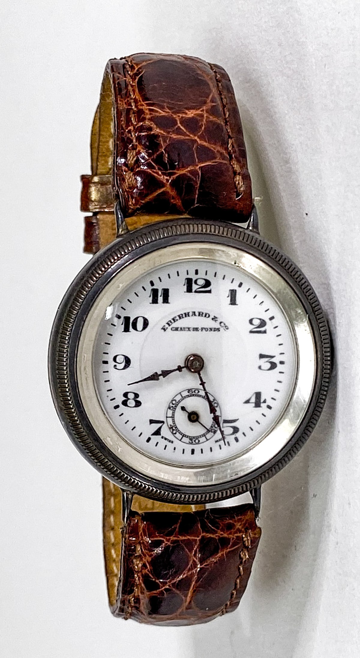 Rare 1920's Eberhard & Co Hermetic Case (1 of 7)