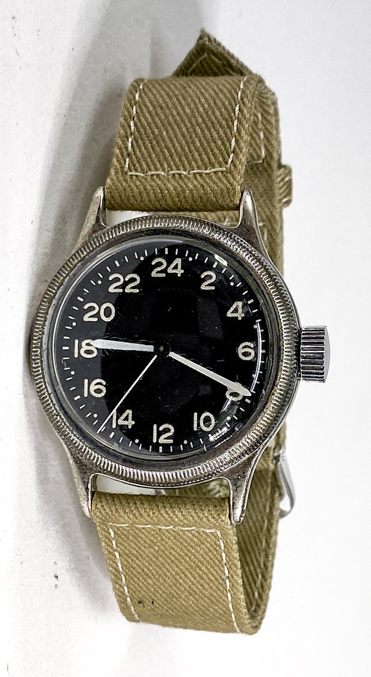 WWII Army Air Force Wristwatch, Type A-II, 24 Hour (1 of 5)