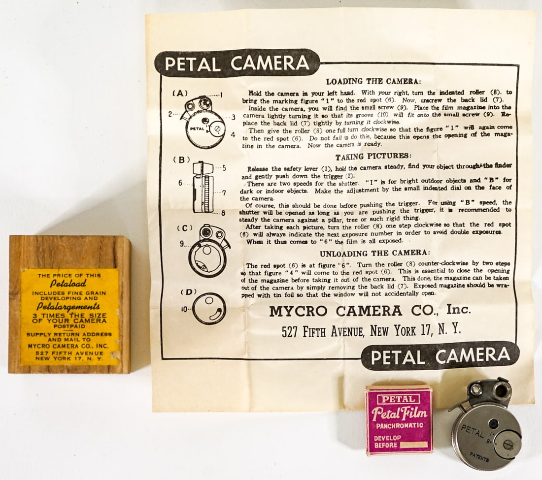 Petal Miniature 1950's Spy Camera (1 of 4)