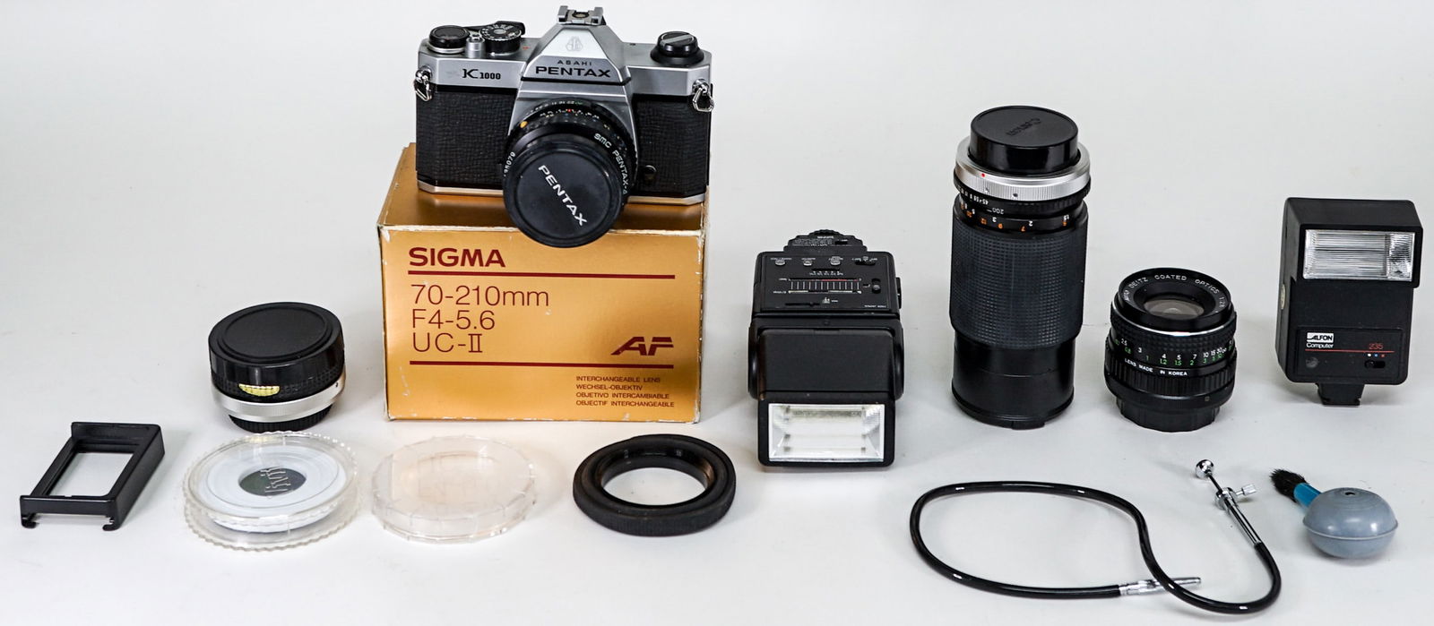 Pentax Asahi K 1000 Camera w/ Accessories (1 of 18)