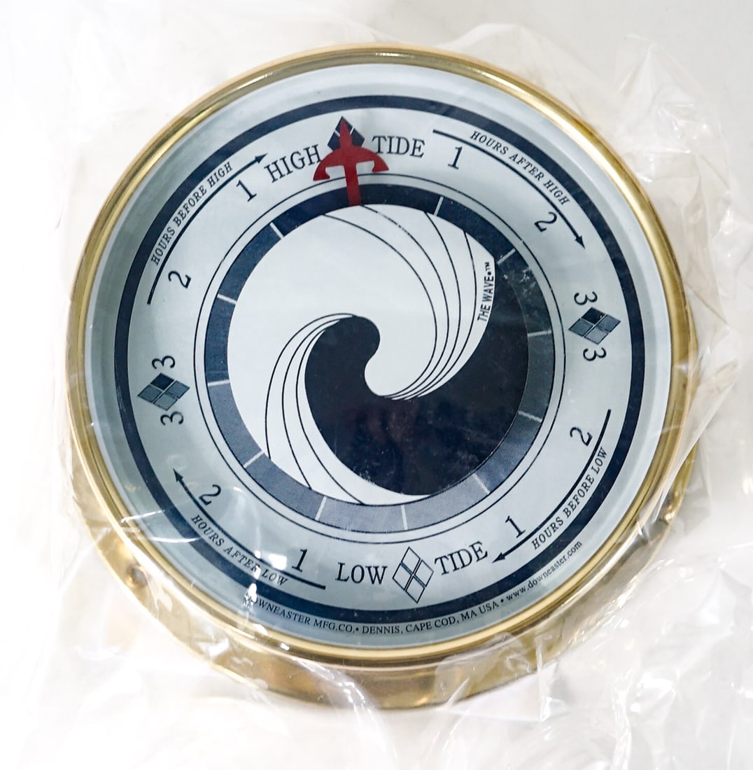 Cape Cod Wind and Weather 'The Wave' Tide Clock (1 of 3)