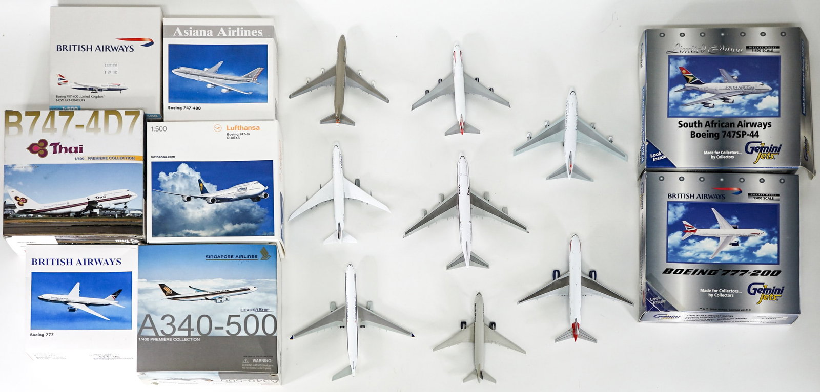 Diecast Scale Model Airplane Models (8) (1 of 5)