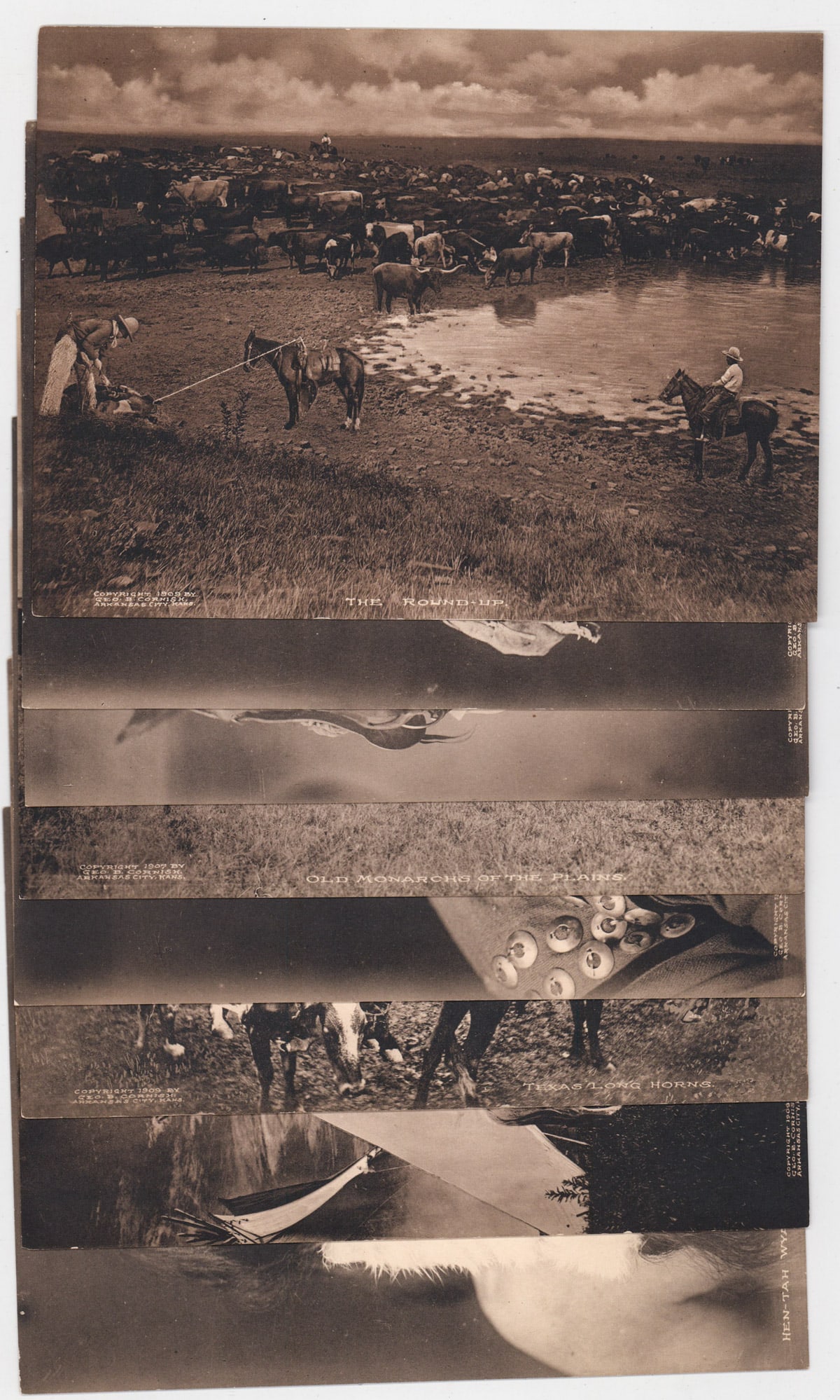 George Cornish Western Americana Collotypes (1 of 9)