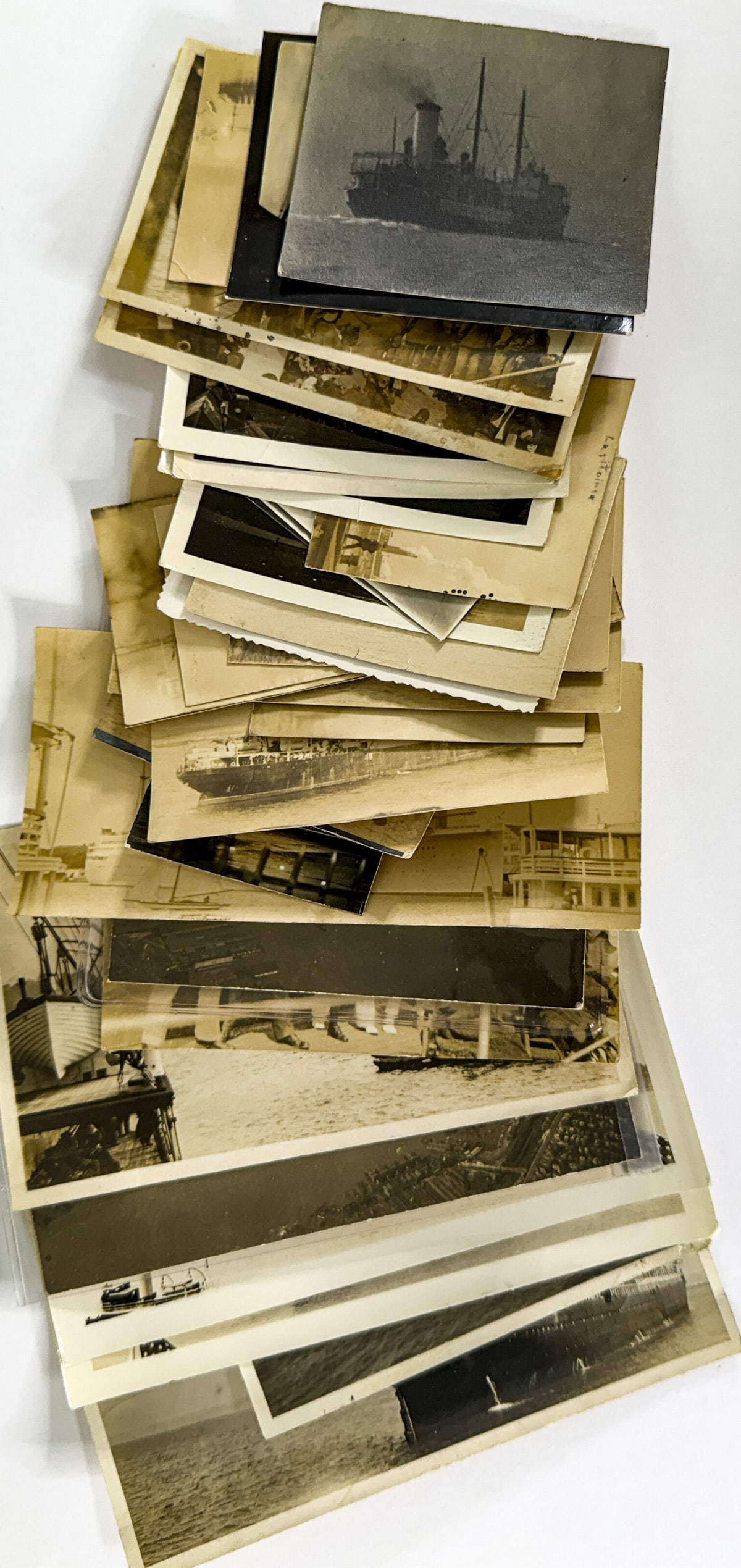 A Collection Antique Steamships Ocean Liners (1 of 5)