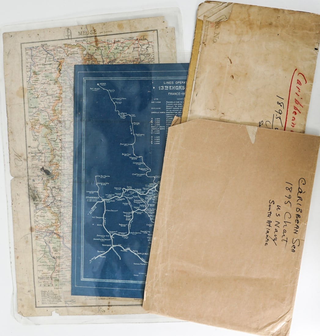 Three Antique Maps (1 of 5)