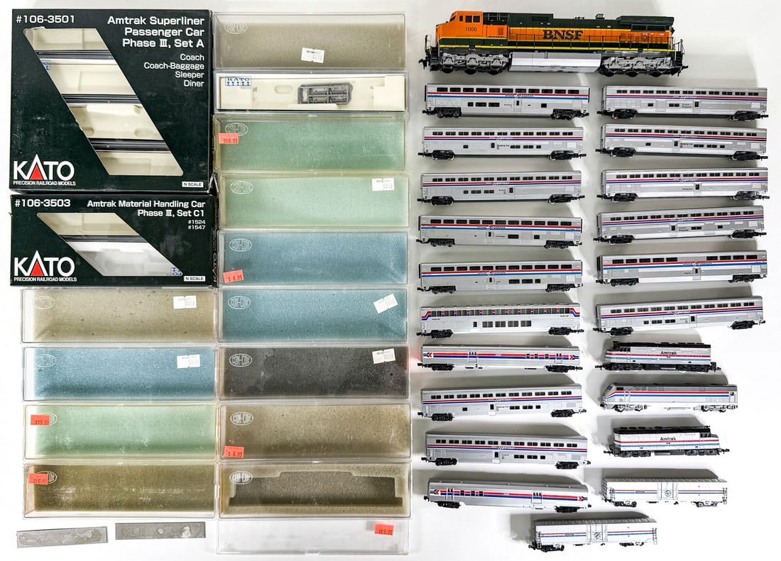 A Collection of N Scale Trains (1 of 4)