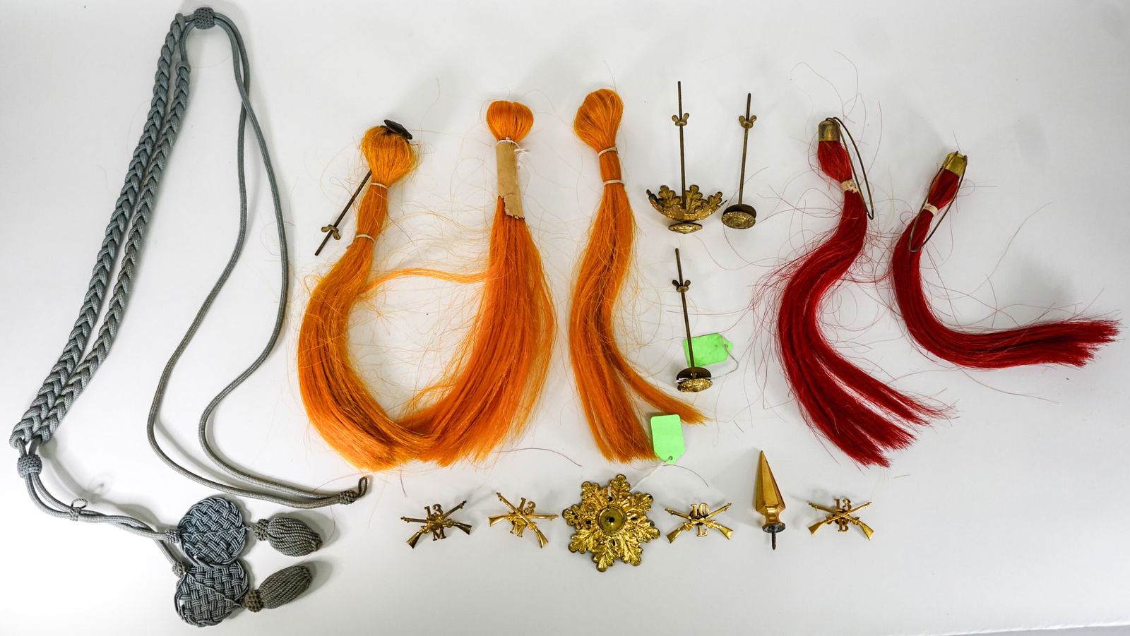 Cap Insignia, Plume, Plume Rod Holder etc (1 of 3)