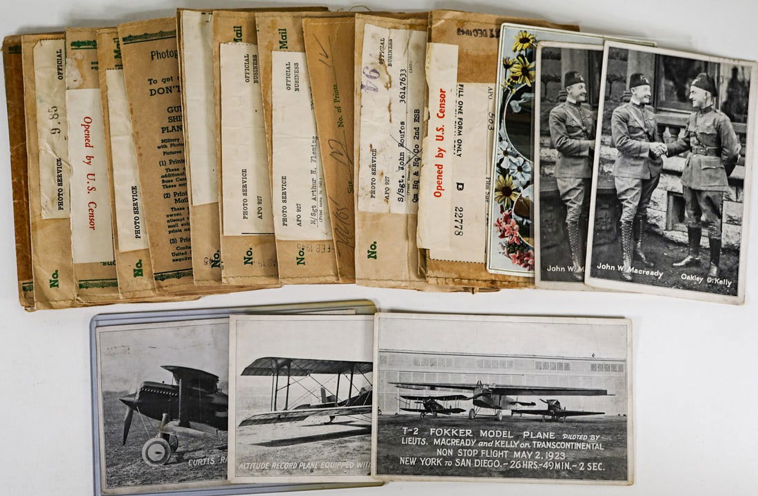 Military, Aviation Photos (w/negatives), Postcards (1 of 3)