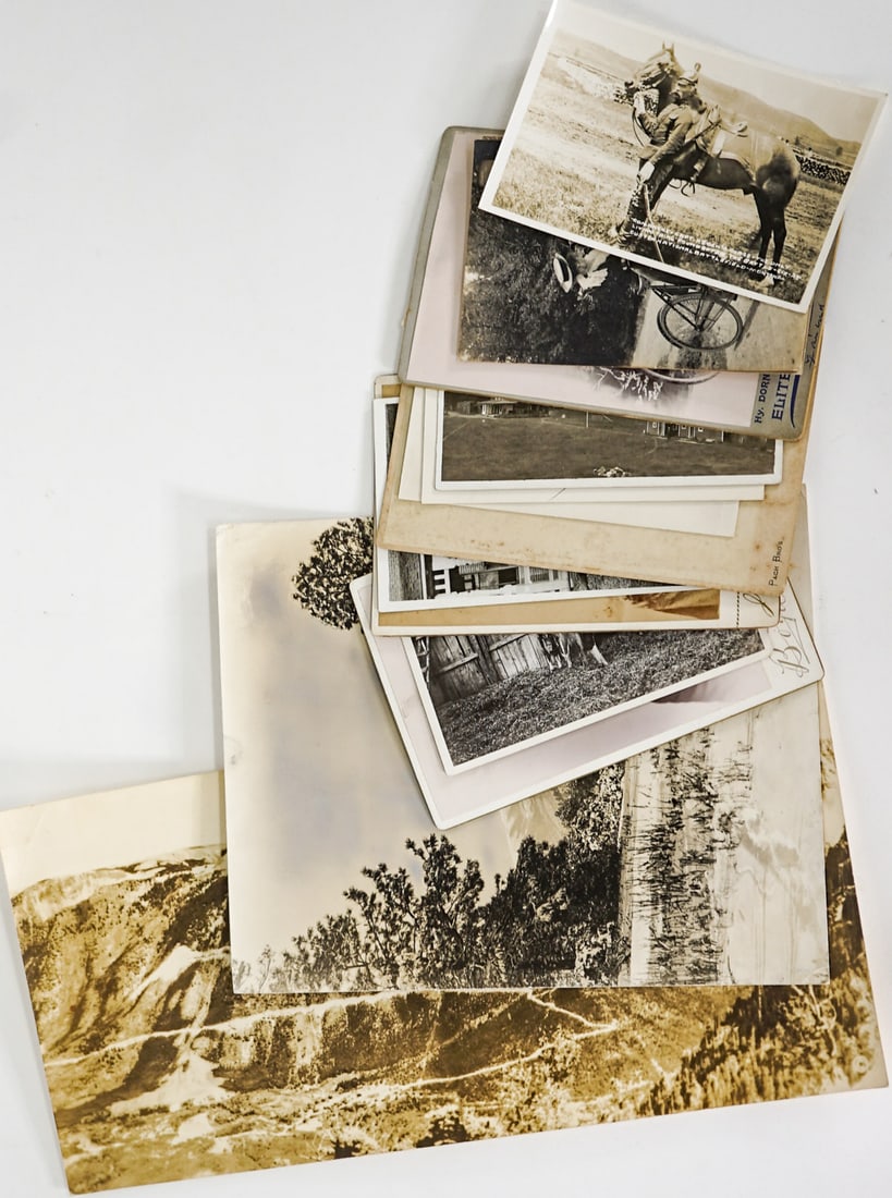 Antique Photos and Postcards: Antique Photos and Postcards. If lot is absent of a condition report one may be requested via email. Condition report is provided as an opinion only and is no guarantee as condition can be subjective.