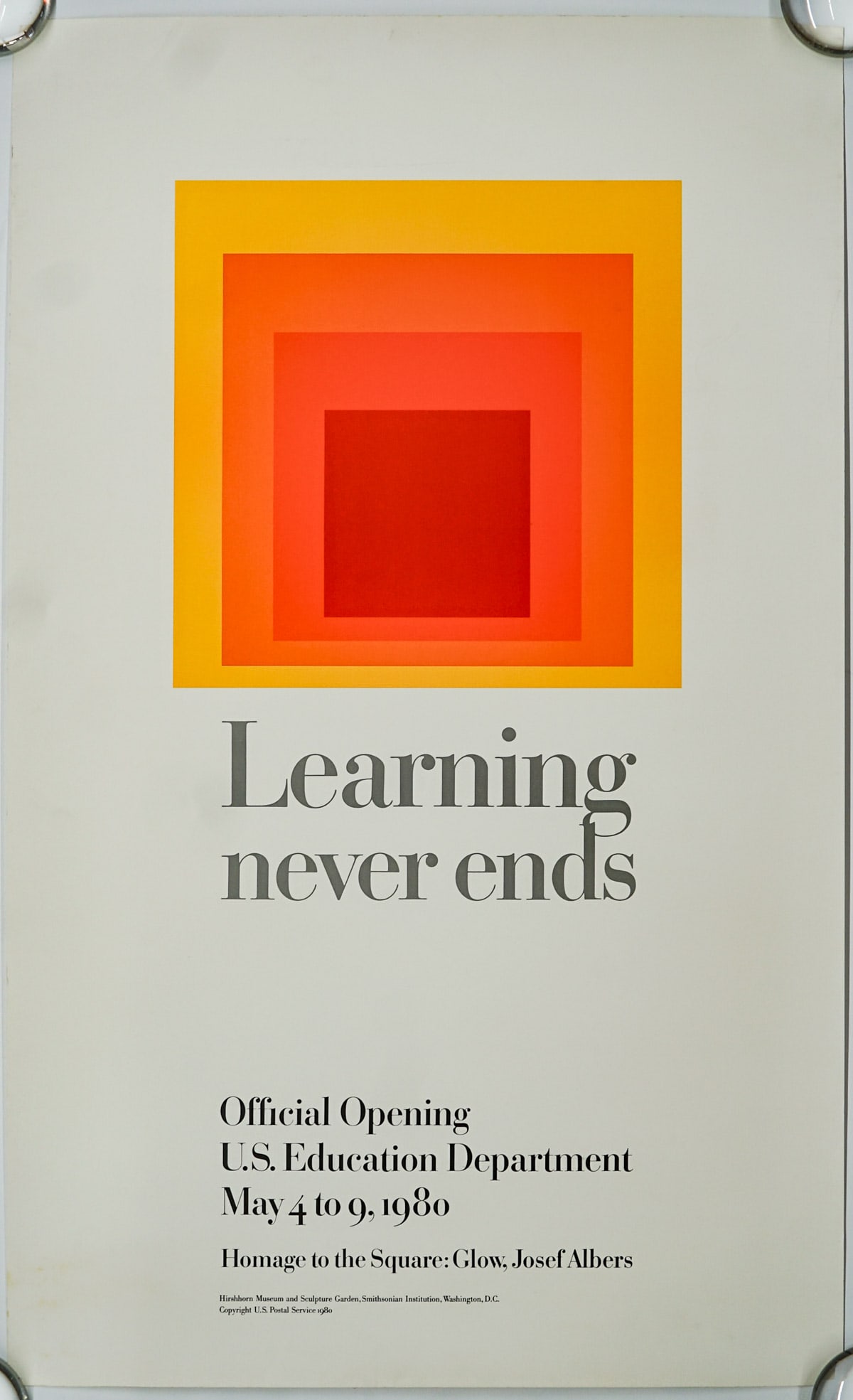 Josef Alber for USPS Poster (1980) (1 of 2)