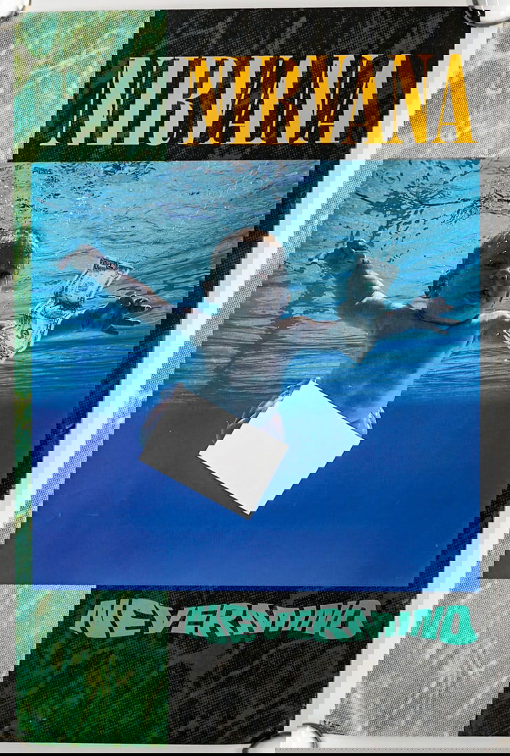 Nirvana Nevermind Original Poster 1991 Promo (1 of 3)