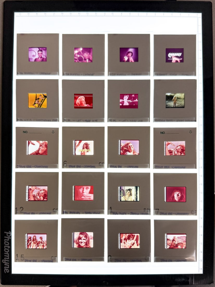 Liza Minelli, Marilyn Monroe Vintage 35mm Slides (1 of 3)