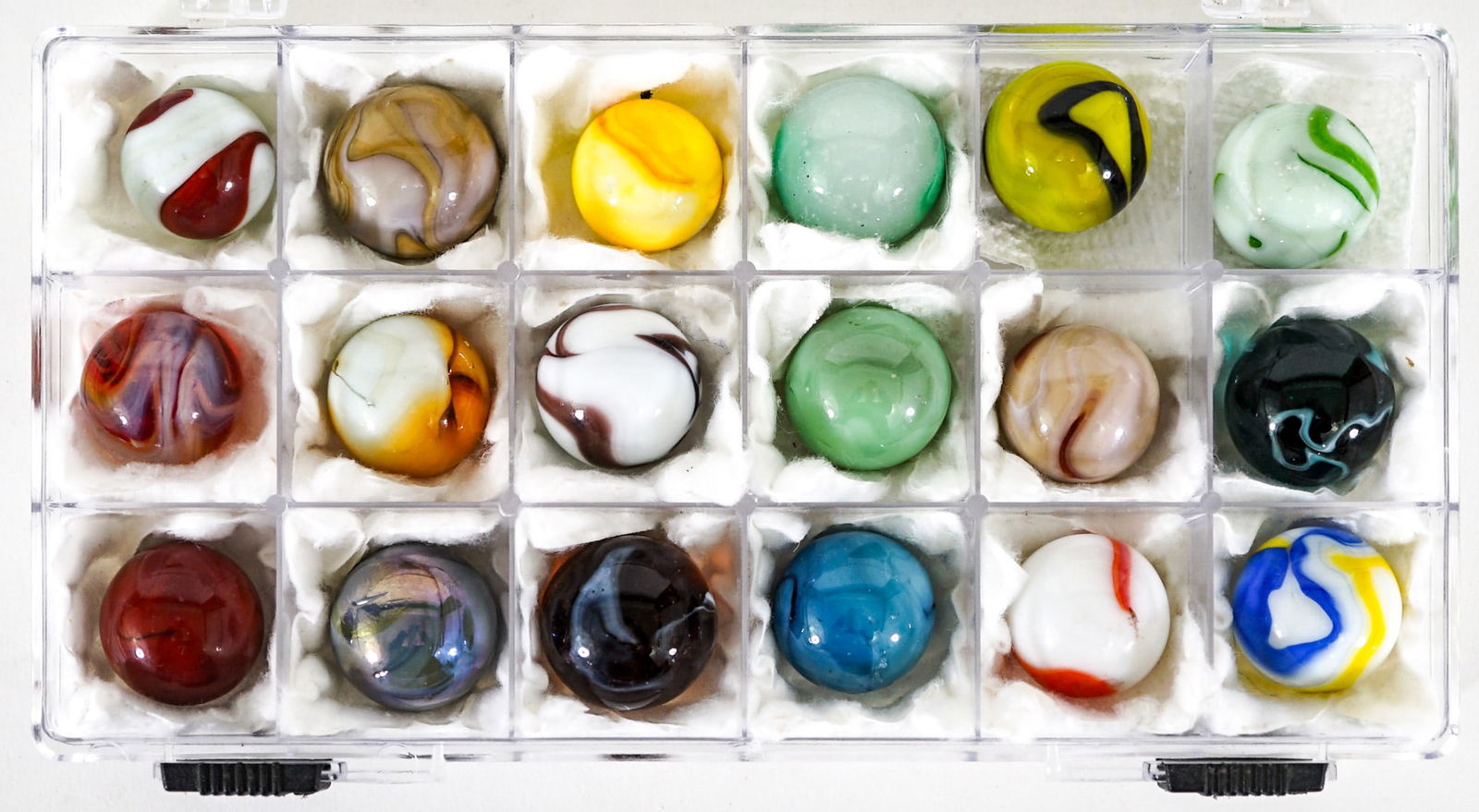 Vintage Marbles Agate Shooters (18) (1 of 2)