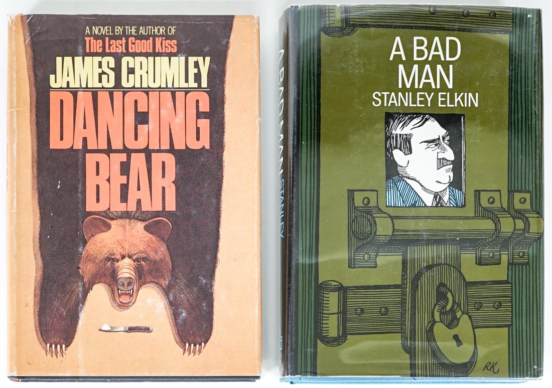 First Edition (2) SIGNED Novels [James Crumley] (1 of 8)